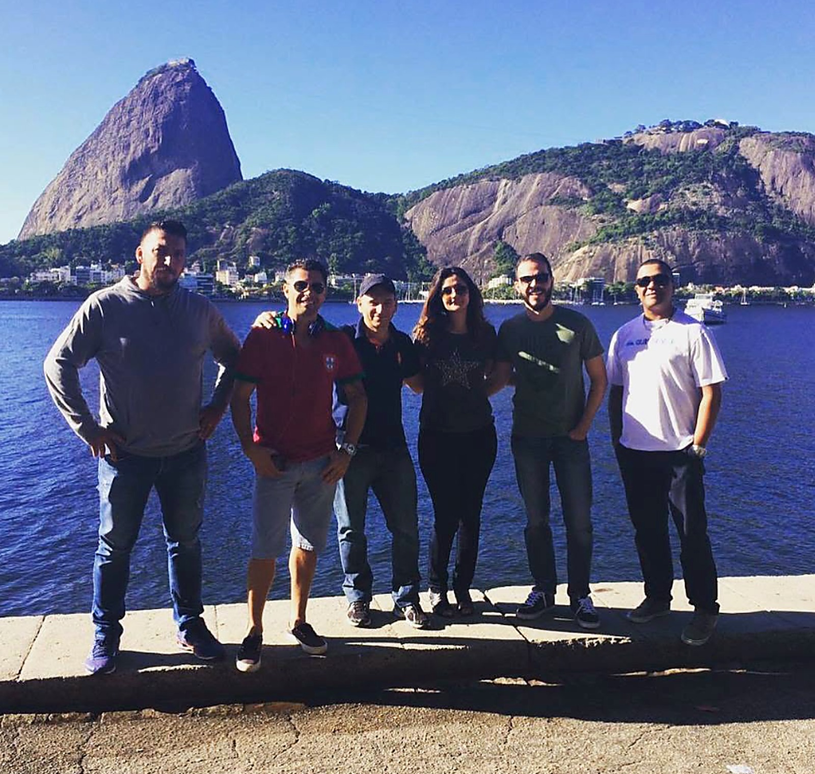 Equipe do Programa Eliana em externa no Rio de Janeiro, 2016